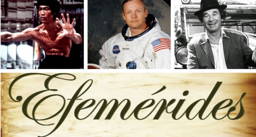 Un día como hoy: efemérides del 20 de julio