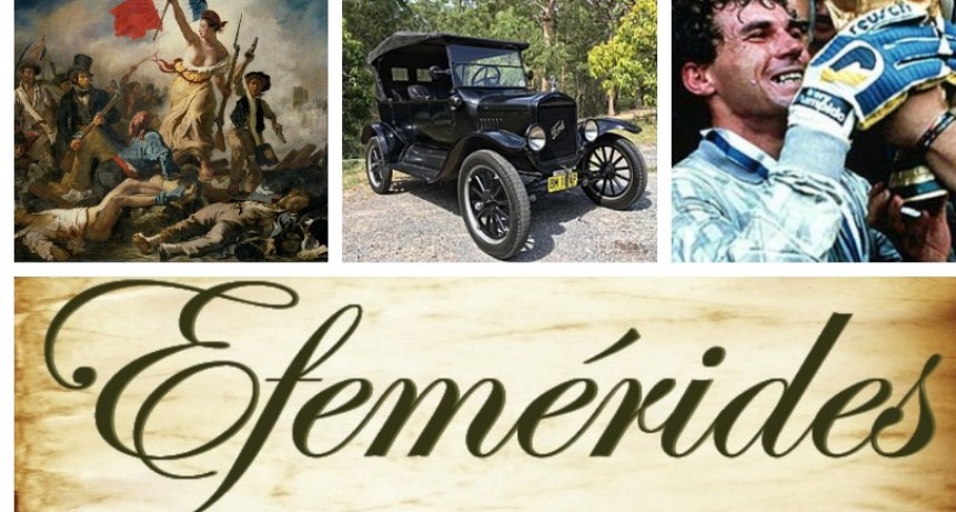 Un día como hoy: efemérides del 30 de julio