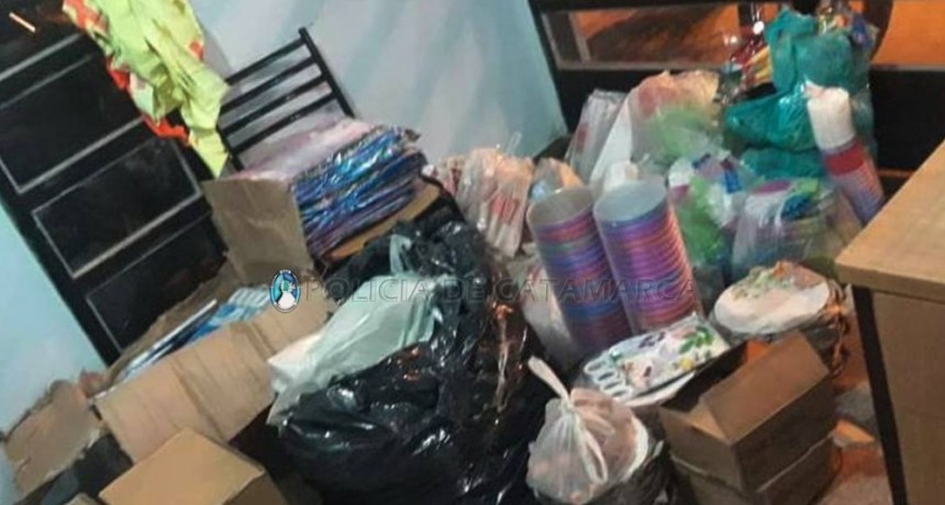 Un hombre llevaba mercadería ilegal por 100 mil pesos