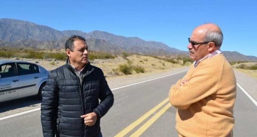 Autoridad nacional de Vialidad supervisó los trabajos en La Cébila