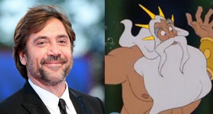 Javier Bardem sería Tritón, el padre de Ariel en La Sirenita