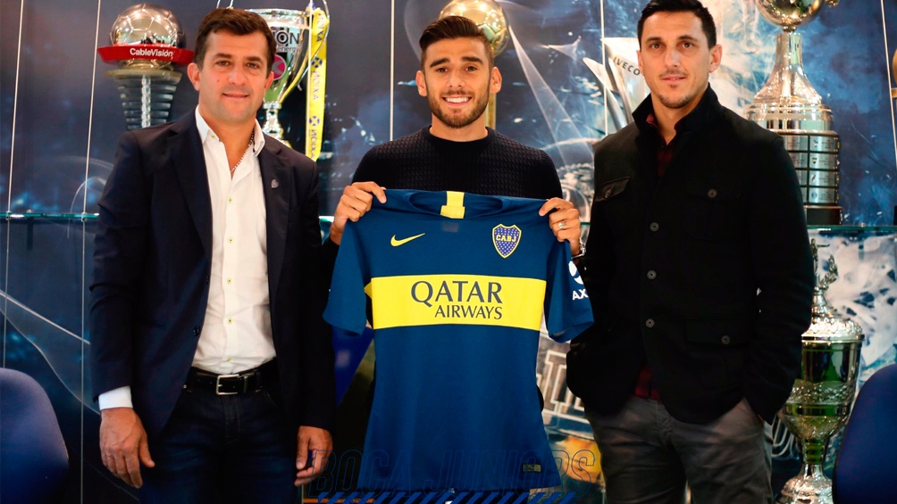Eduardo Salvio firmò su contrato con Boca