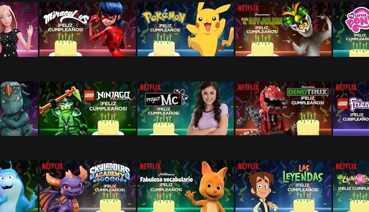 Netflix: cómo hacer que los personajes favoritos de los niños los saluden por el cumpleaños