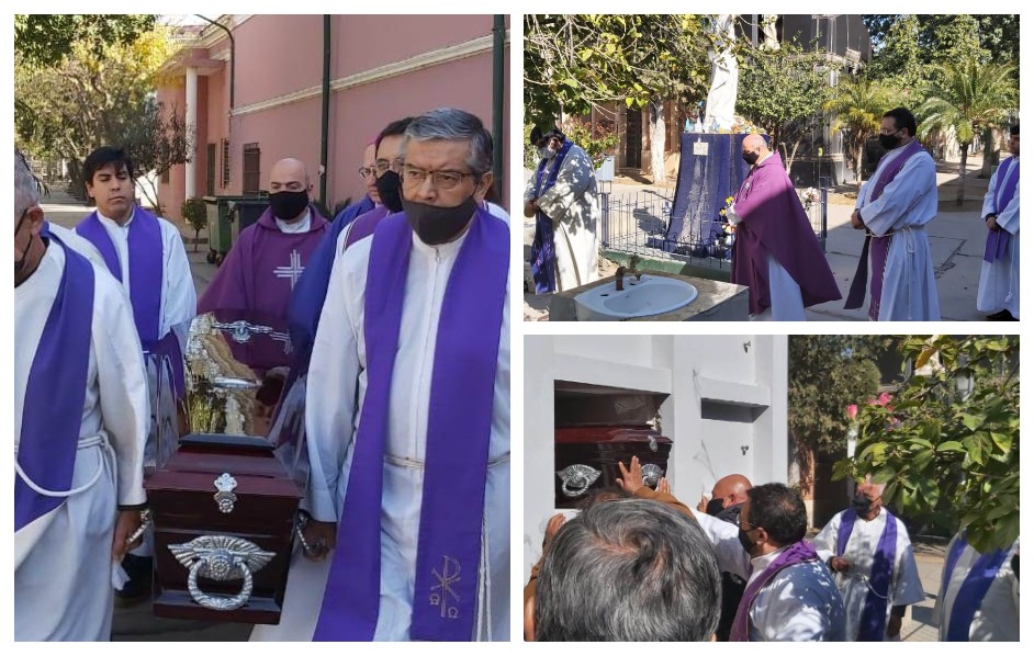 Los restos mortales del Padre “Panchito”  Rojas descansan en el panteón del clero