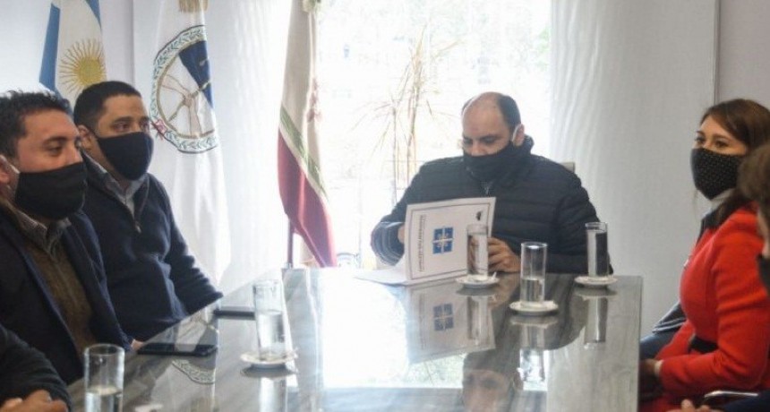 Saadi cedió terreno para los Bomberos Voluntarios