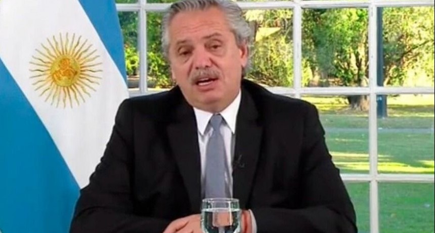 Alberto Fernández anunció la extensión de un mes del IFE para todo el país