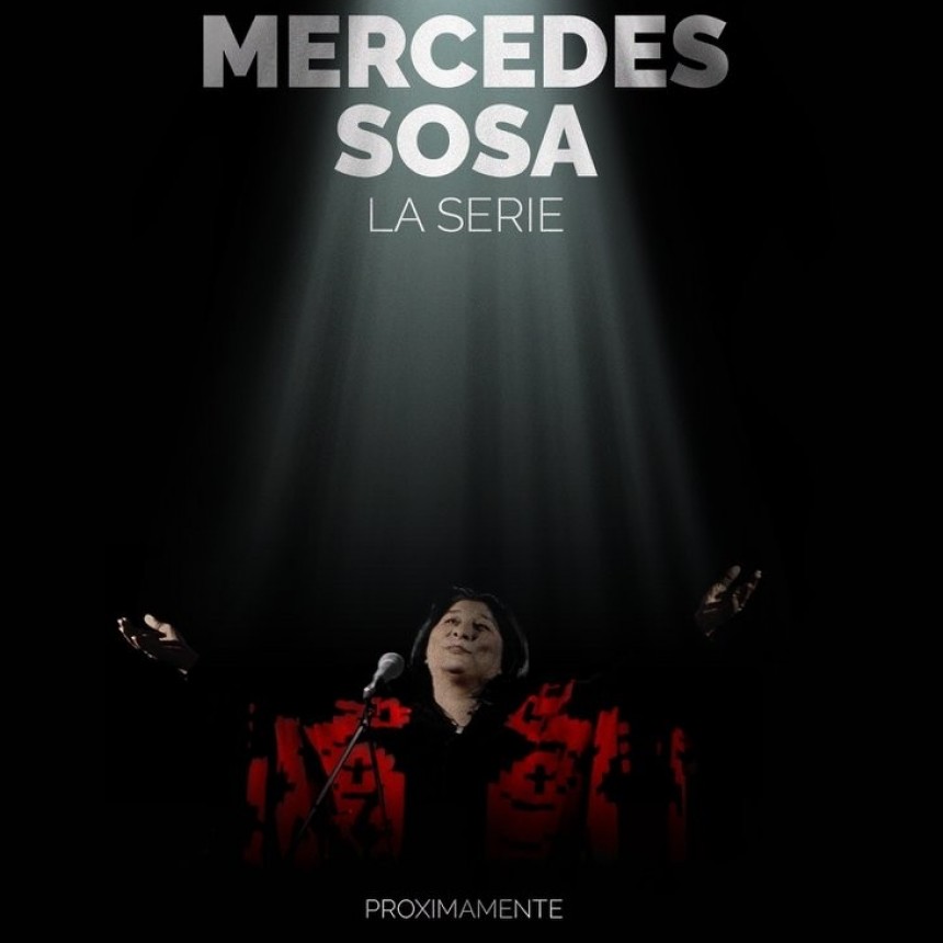 La Voz de América: la vida de Mercedes Sosa se convertirá en una miniserie