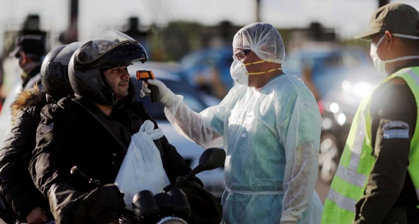 Coronavirus: 3.449 contagiados y 36 muertos en 24 horas en Argentina