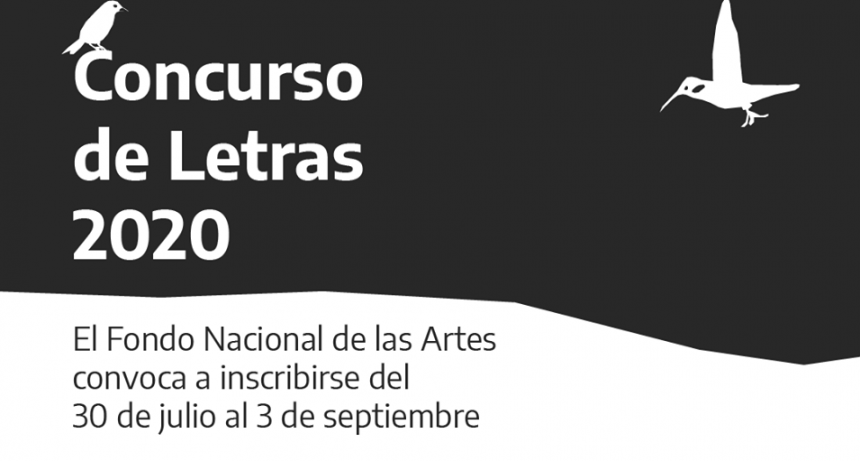 Concurso de Letras 2020 del Fondo Nacional de las Artes