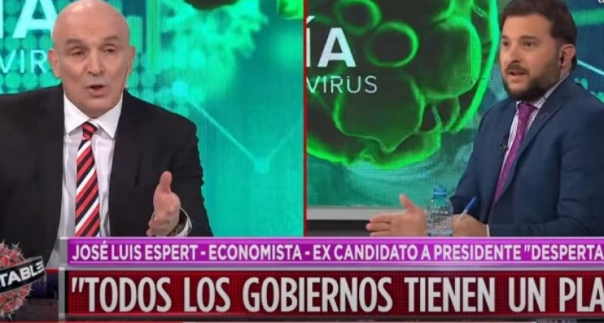 “Me encanta que seas así, bien imbécil”: tenso duelo entre Espert y Brancatelli