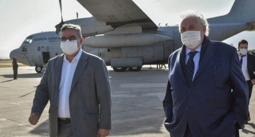 Jalil firmó convenios con los ministerios de Salud y del Interior de la Nación