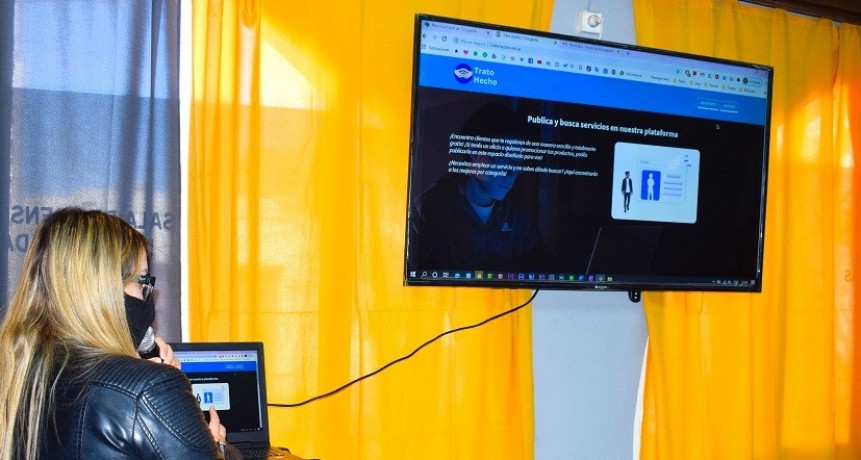  El Municipio presentó la plataforma digital : TRATO HECHO