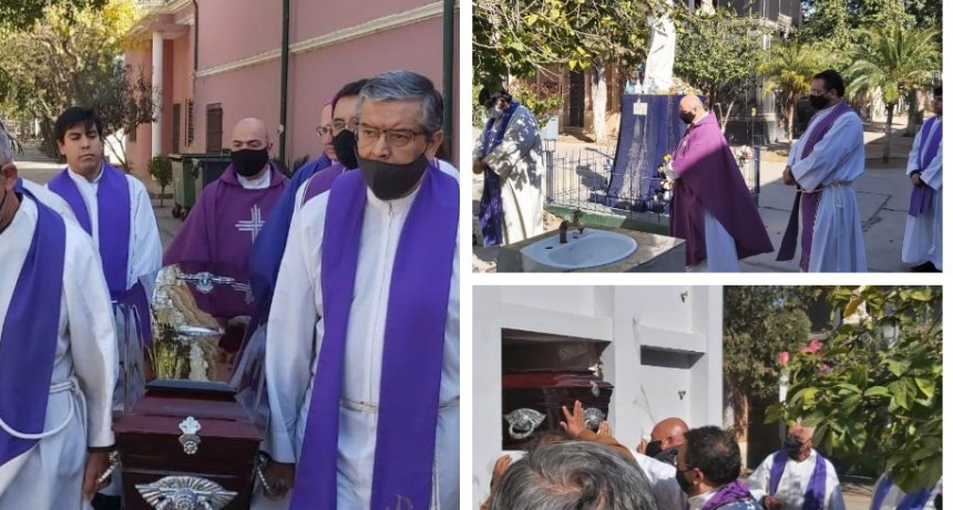 Los restos mortales del Padre “Panchito”  Rojas descansan en el panteón del clero