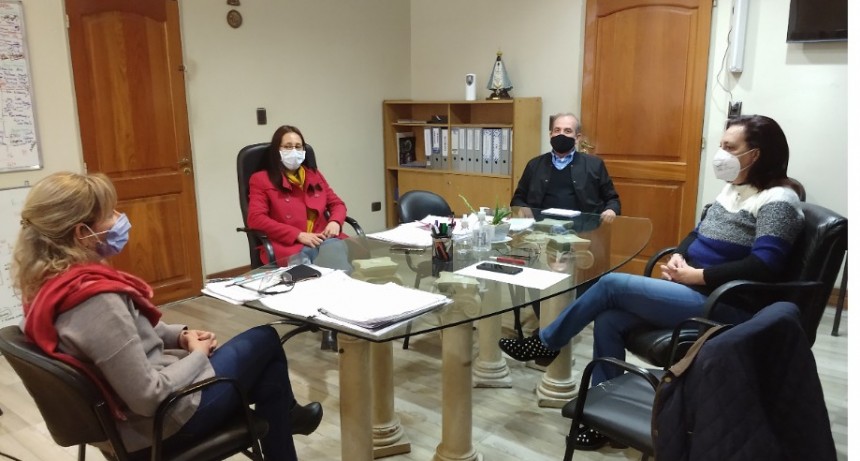 Reunión con el Laboratorio Forense del Poder Judicial