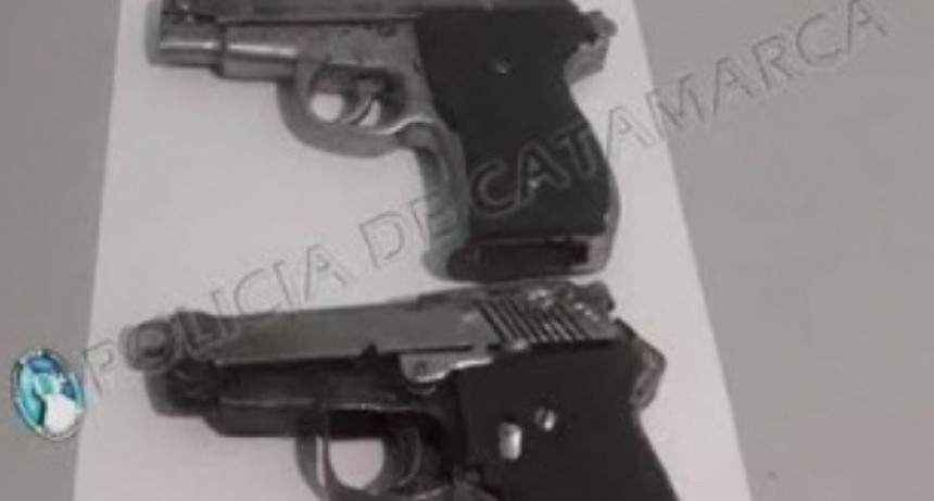 Los detienen con armas tumberas