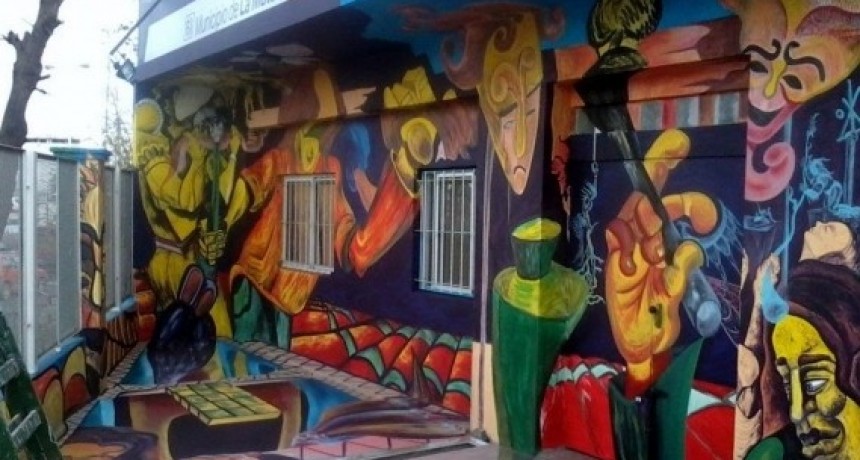 Con Murales de Artistas Pl&aacute;sticos embellecer&aacute;n las fachadas de casas en Villa Cubas