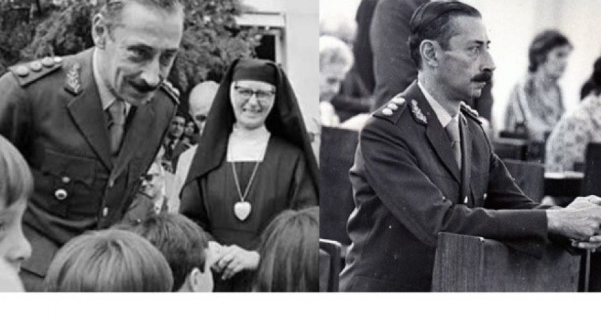 Docente le reza a "San Videla" para que le ayude con las "nenitas fan&aacute;ticas de pa&ntilde;uelitos verdes"