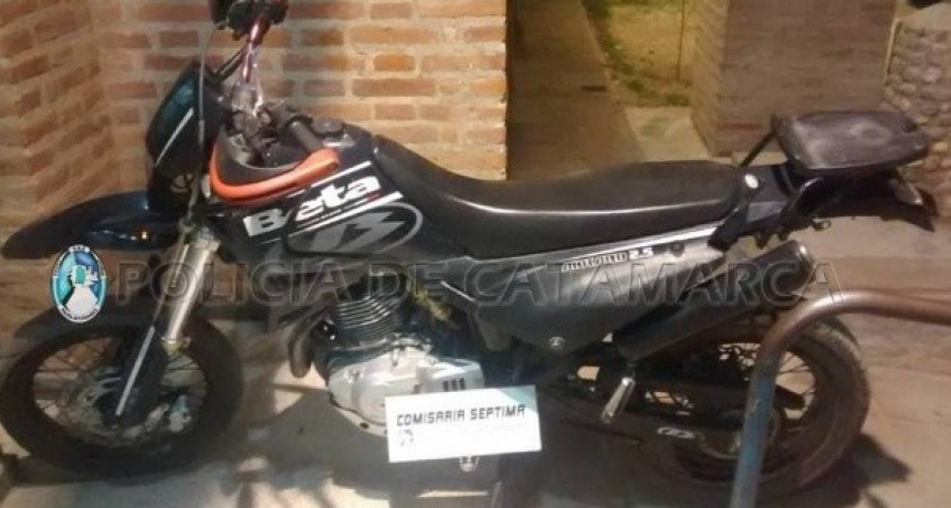 Atrapan a ladr&oacute;n de motos