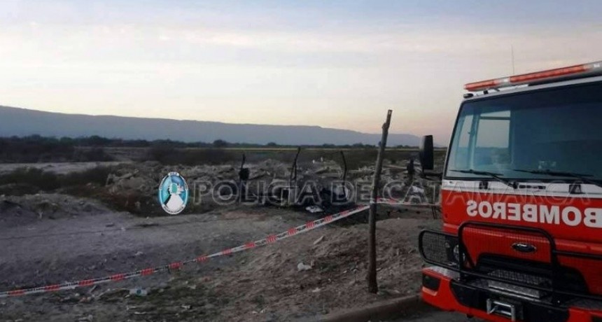 Ni&ntilde;a de 12 a&ntilde;os muri&oacute; calcinada al incendiarse una precaria casilla 
