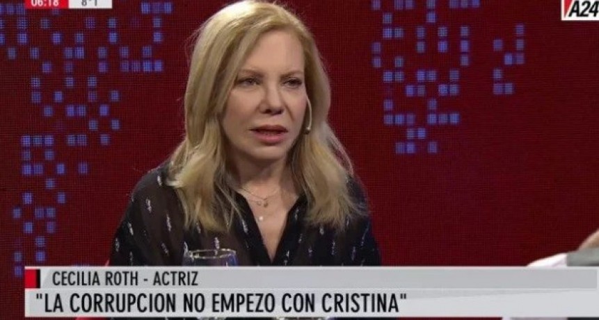 Cecilia Roth: La época más feliz en la Argentina fue con Néstor y Cristina
