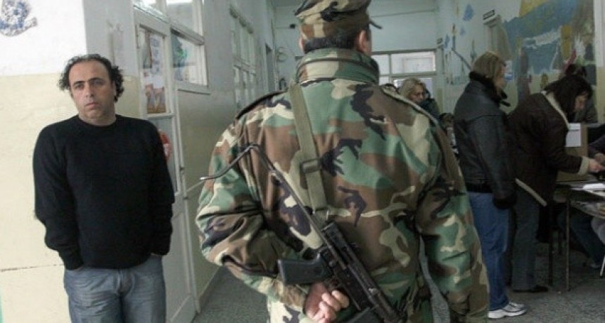 Los efectivos podrán votar en las mesas que tengan que custodiar en las PASO