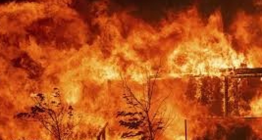 Incendio en una casa de la zona norte: un hombre de 76 años fue hospitalizado