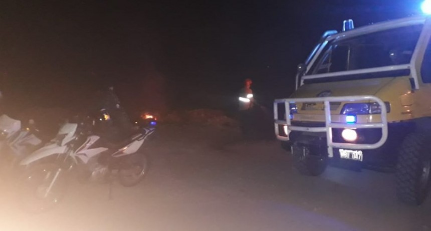 Bajó la intensidad del incendio de Andalgalá y se encuentra en observación a más 3.200 m s.n.m.