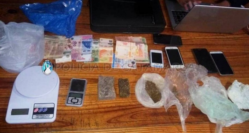 Detienen a una mujer tras operativos antidrogas en el norte capitalino