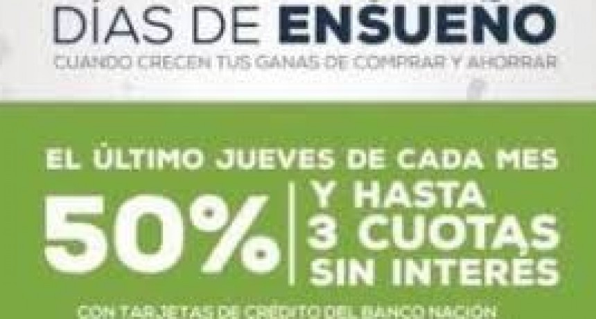 Días de ensueño: mañana se podrán comprar alimentos con un 50% de descuento