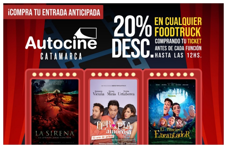 Nueva cartelera en el Autocine con atractivas previas musicales