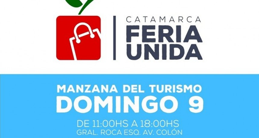 Este domingo regresa la “Feria Unida” a la Manzana del Turismo