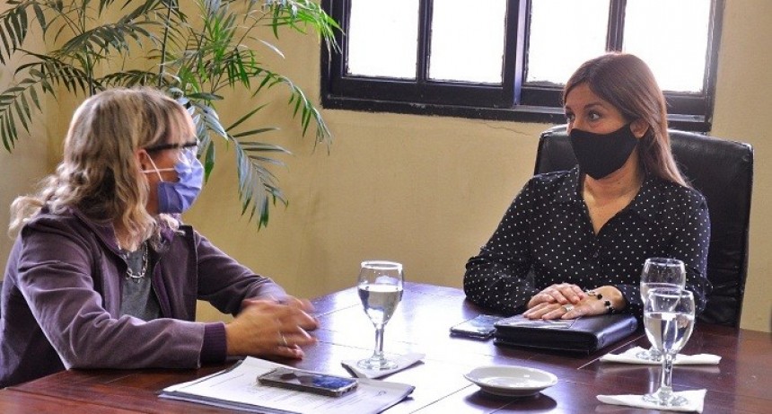 Palladino se reunió con la Intendenta de Valle Viejo