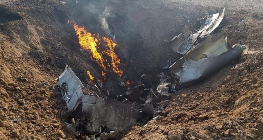 Cayó un avión de la Fuerza Aérea al sur de Córdoba: murió el piloto