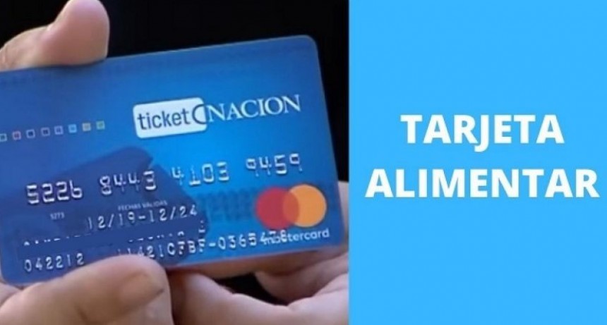 Desde hoy se acreditan los pagos de la Tarjeta Alimentar