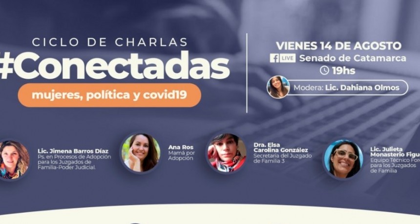 Charla de Vicegobernación: #Conectadas tratará el tema de la adopción