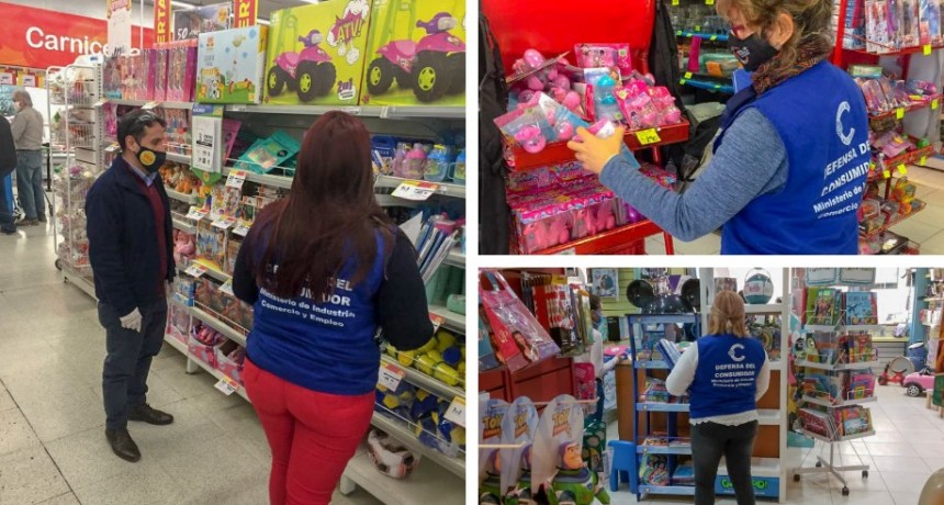 Defensa del Consumidor inició inspecciones en jugueterías 