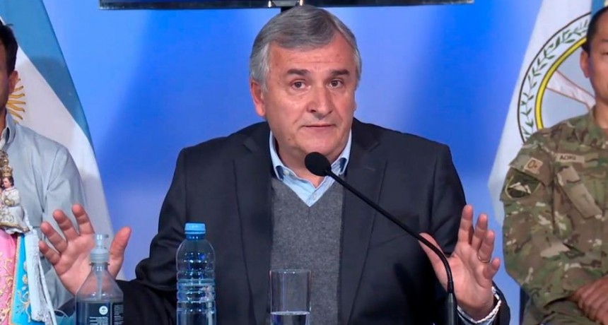  El gobernador de Jujuy, Gerardo Molares, tiene coronavirus