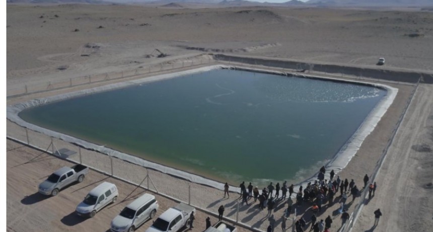 Provincia inauguró un reservorio de agua y lanzó la obra del dique Paicuqui