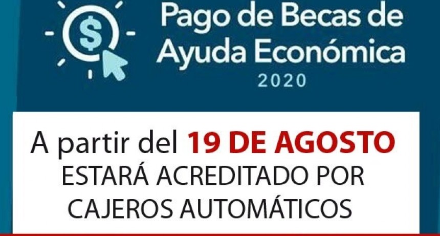 Pago de Becas de Ayuda Económica 2020