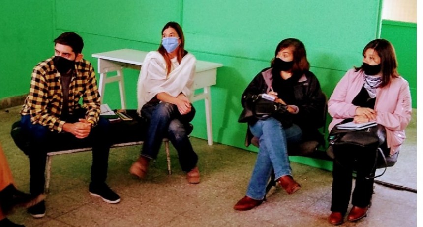 Salud Mental se reunió con referentes de la Municipalidad y Desarrollo Social