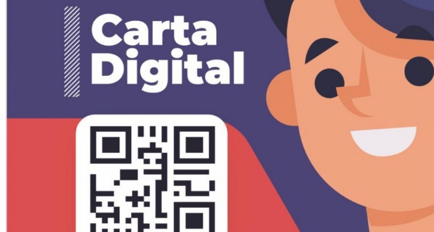 A partir de mañana se implementa la “Carta Digital” para locales gastronómicos