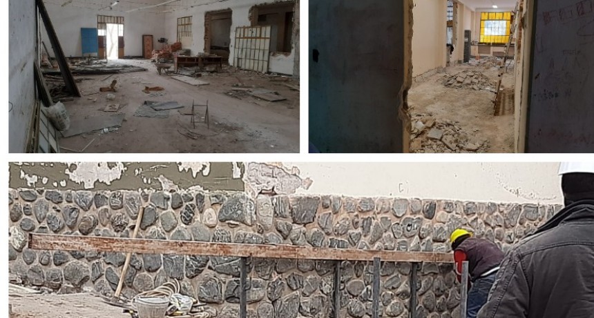 Iniciaron obras de remodelación en la ENET N° 1