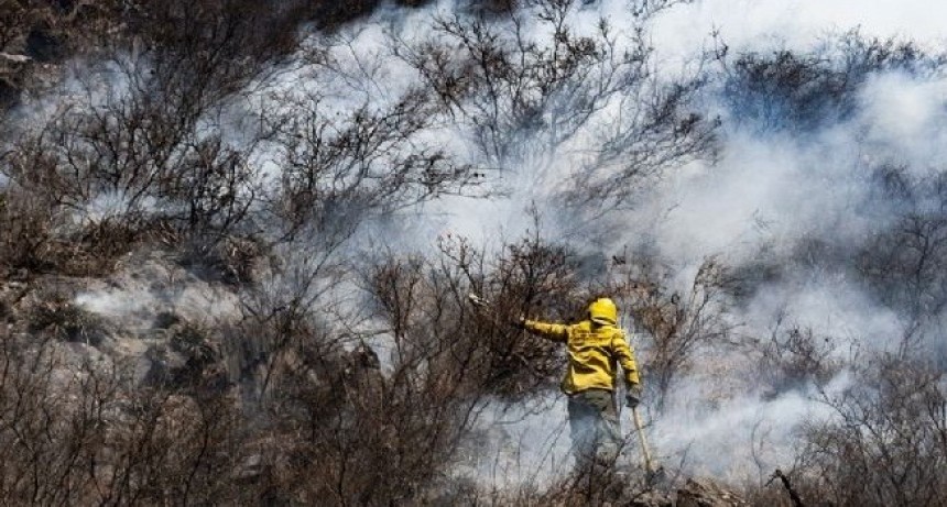 Brigadistas desplazaron las tareas hasta la quebrada El Tala por un foco activo
