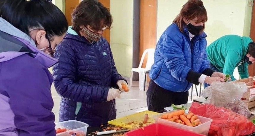 Corpacci participó de una jornada solidaria en el Barrio Santa Marta
