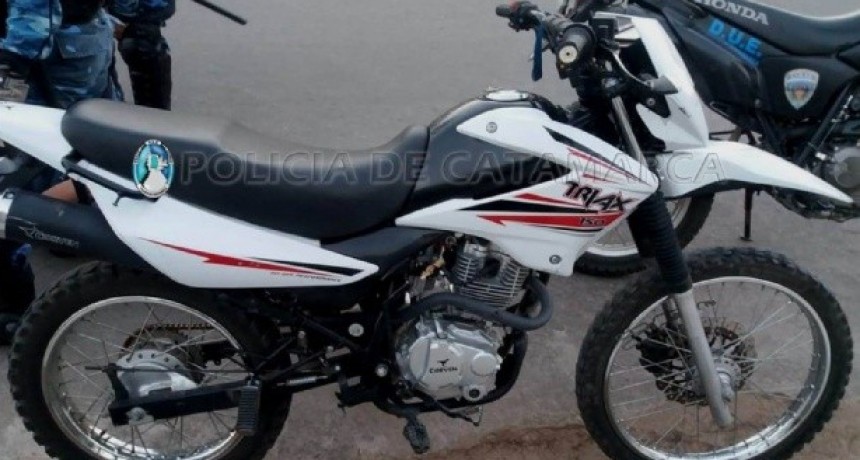 Ladrones de motos fueron arrestados tras persecuci&oacute;n 