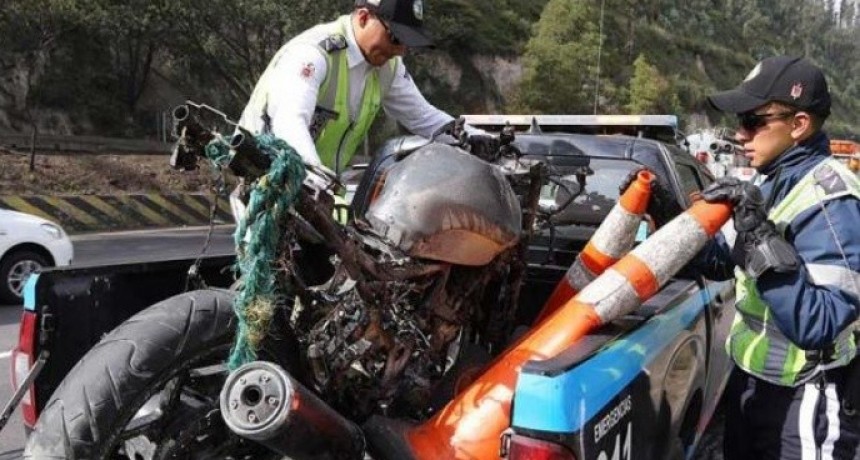 Circulaba en una moto robada y en un control se la quitaron
