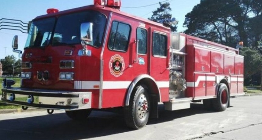 Casa sufrió un incendio