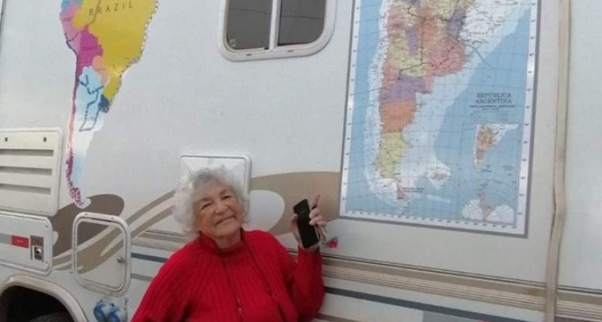 Jubilada vendió todo y recorre Sudamérica en un motorhome
