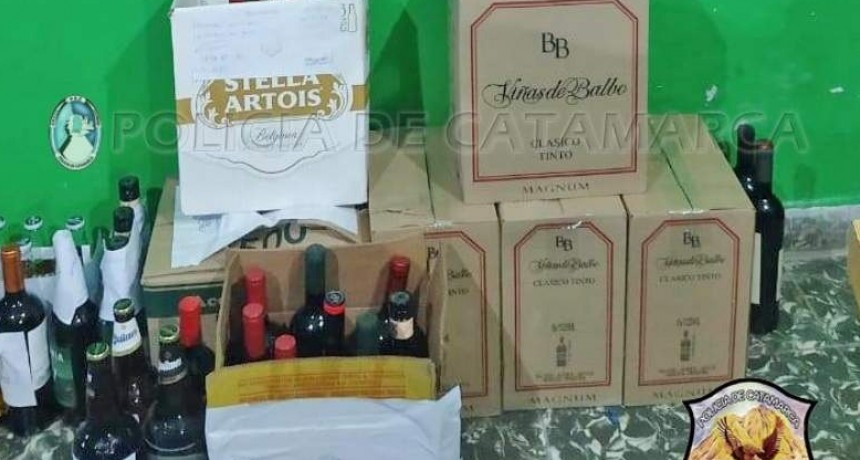 Semana del estudiante: secuestran alcohol y pastillas en un operativo