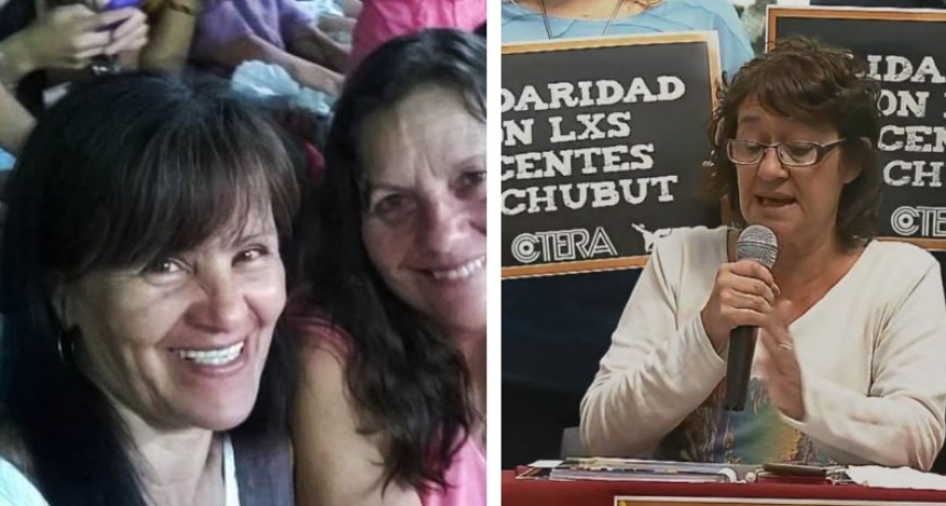 La Ctera para 24 horas por la muerte de dos maestras en Chubut